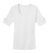 Port Authority Ladies Concept Scoop Neck Shirt. L541