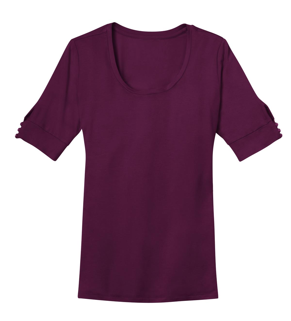Port Authority Ladies Concept Scoop Neck Shirt. L541