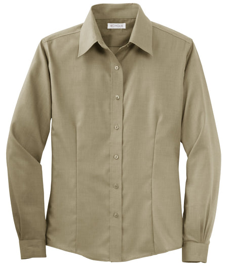 Red House Women's Nailhead Non-Iron Shirt. RH47 Red House