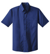 Port Authority Men's Short Sleeve Value Poplin Shirt. S633