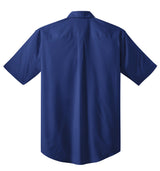 Port Authority Men's Short Sleeve Value Poplin Shirt. S633