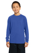 Sport-Tek Youth Long Sleeve Ultimate Performance Crew. YST700LS