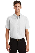 Port Authority Men's Short Sleeve Value Poplin Shirt. S633