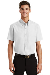Port Authority Men's Short Sleeve Value Poplin Shirt. S633