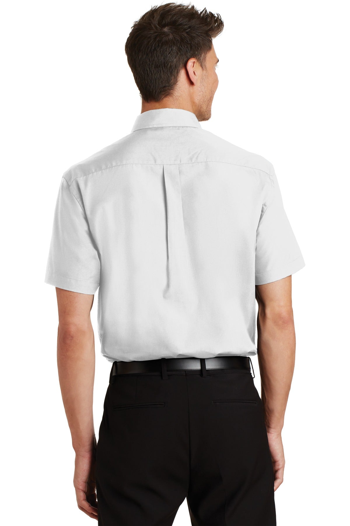 Port Authority Men's Short Sleeve Value Poplin Shirt. S633