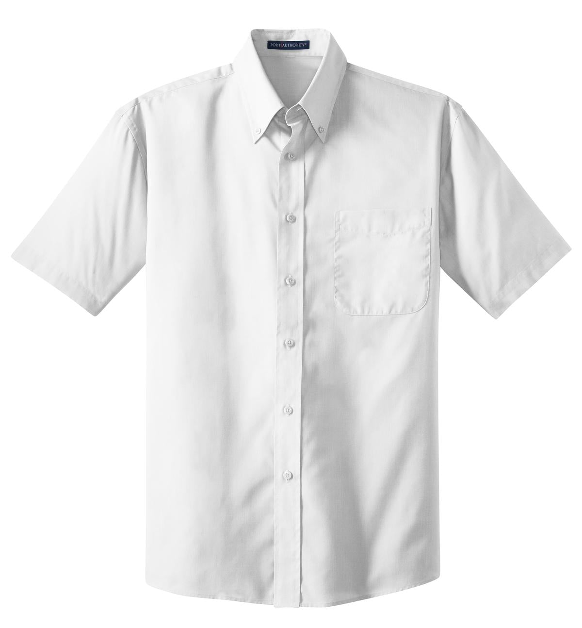Port Authority Men's Short Sleeve Value Poplin Shirt. S633