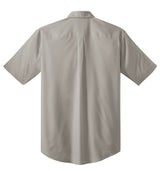 Port Authority Men's Short Sleeve Value Poplin Shirt. S633