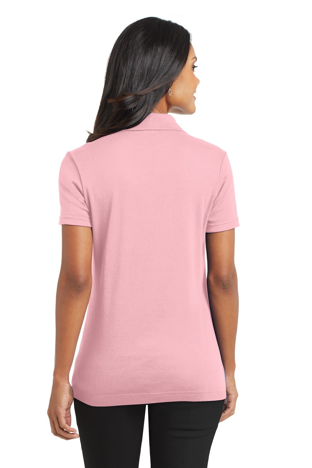 Port Authority Ladies Silk Touch Interlock Polo. L520