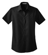 Port Authority Ladies Short Sleeve Value Poplin Shirt. L633 Womens Apparel Shirts & Tops