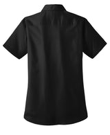 Port Authority Ladies Short Sleeve Value Poplin Shirt. L633 Womens Apparel Shirts & Tops