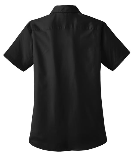 Port Authority Ladies Short Sleeve Value Poplin Shirt. L633 Womens Apparel Shirts & Tops