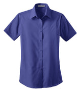 Port Authority Ladies Short Sleeve Value Poplin Shirt. L633 Womens Apparel Shirts & Tops