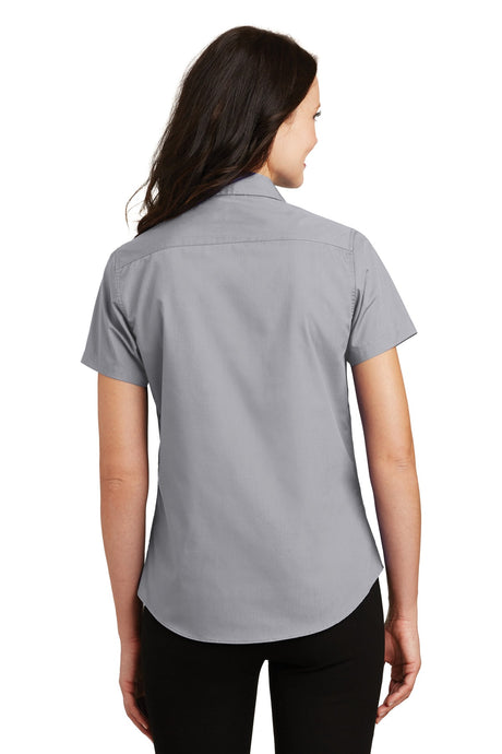 Port Authority Ladies Short Sleeve Value Poplin Shirt. L633 Womens Apparel Shirts & Tops