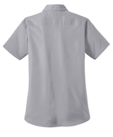 Port Authority Ladies Short Sleeve Value Poplin Shirt. L633 Womens Apparel Shirts & Tops