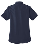 Port Authority Ladies Short Sleeve Value Poplin Shirt. L633 Womens Apparel Shirts & Tops