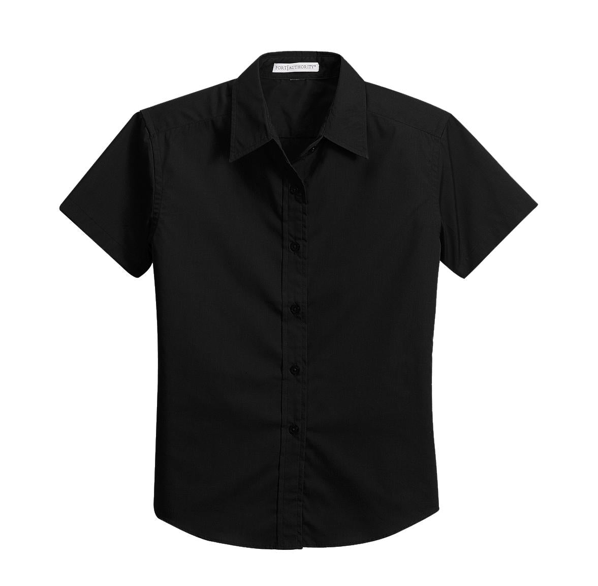 Port Authority Ladies Short Sleeve Easy Care Soil Resistant Shirt.  L507