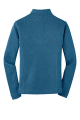 Port Authority Ladies Flatback Rib Full-Zip Jacket.  L221