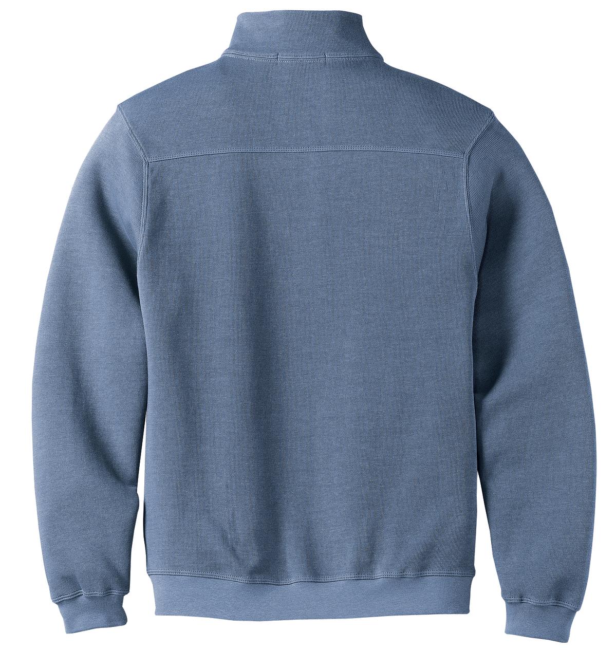 Port Authority Men's Flatback Rib 1/4-Zip Pullover.  F220