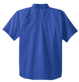 Port Authority Men's Short Sleeve Easy Care Soil Resistant Shirt.  S507