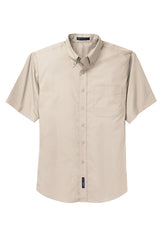 Port Authority Men's Short Sleeve Easy Care Soil Resistant Shirt.  S507