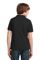 Port Authority Youth Heavyweight Cotton Pique Polo. Y420