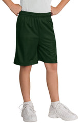 Sport-Tek Youth Mesh Short.  YT510