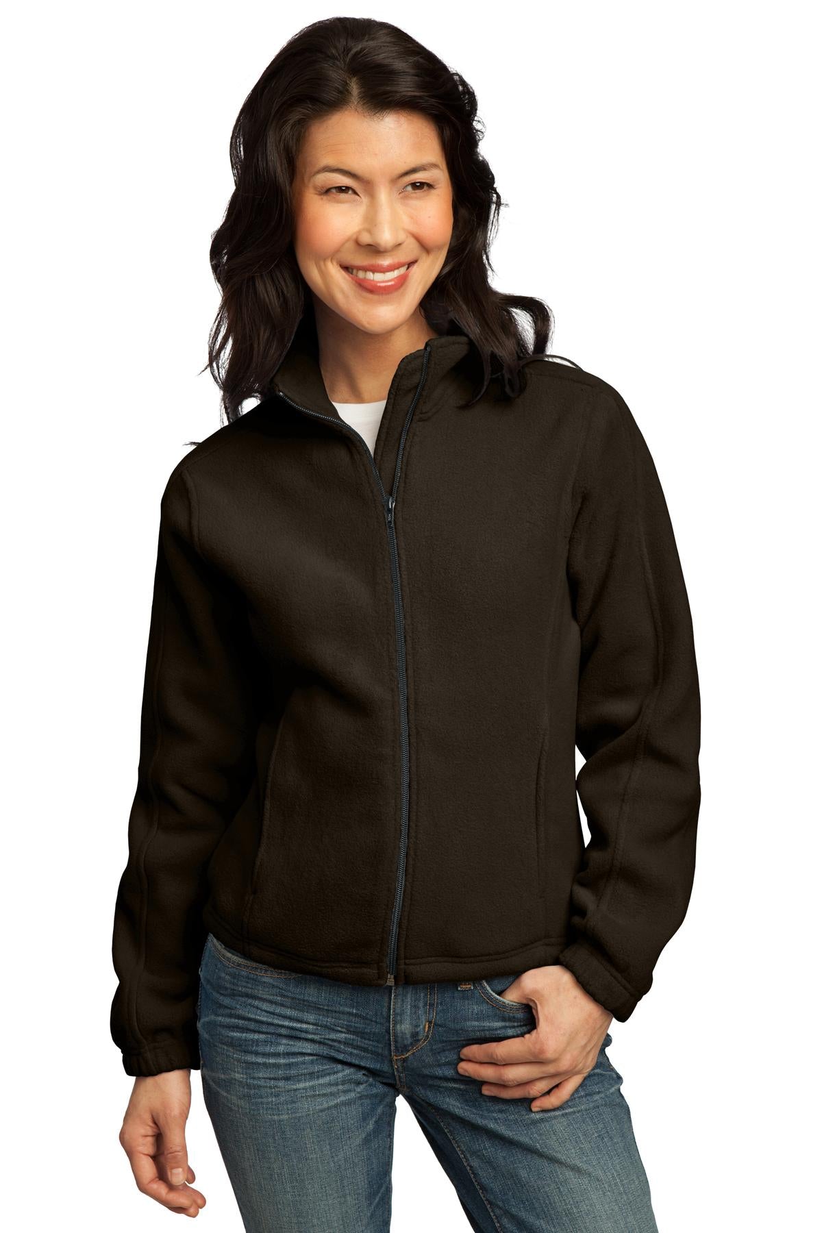 Port Authority Ladies R-Tek Fleece Full-Zip Jacket.  LP77
