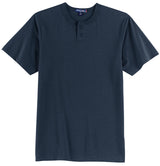 Sport-Tek Men's Short Sleeve Henley.  T210