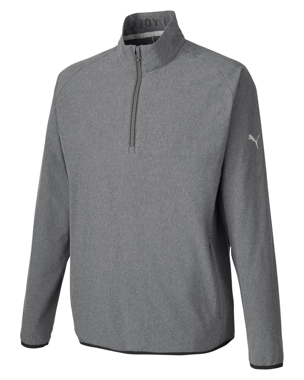 Puma Golf Men's Coastal Woven Quarter-Zip Puma