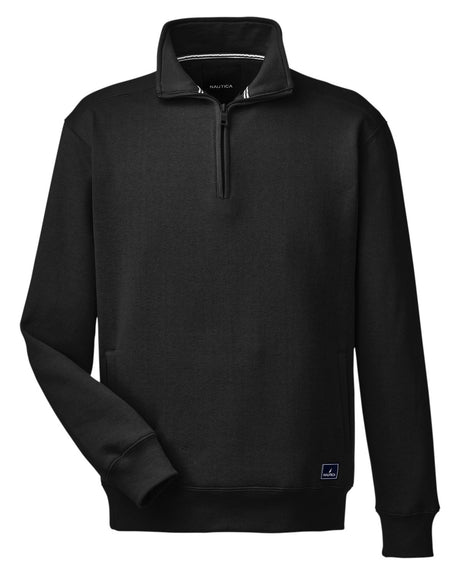 Nautica Men's Anchor Quarter-Zip Pullover Nautica
