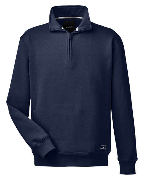 Nautica Men's Anchor Quarter-Zip Pullover Nautica