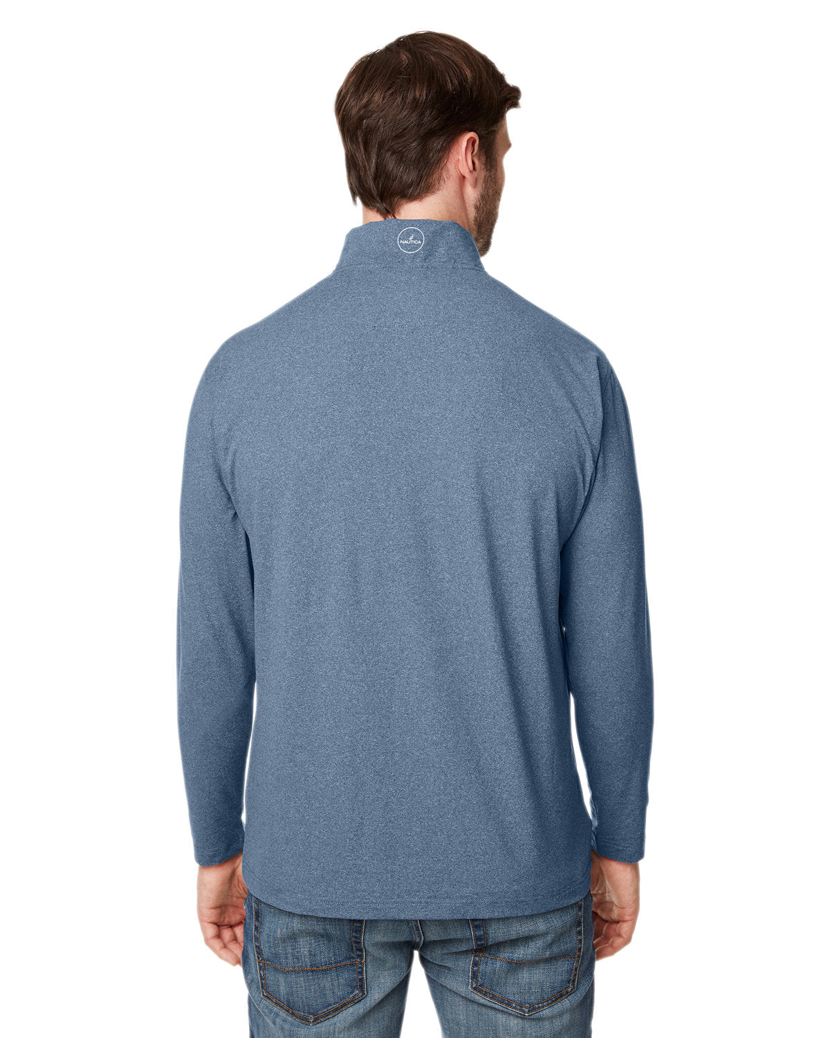 Nautica Men's Saltwater Quarter-Zip Pullover-3