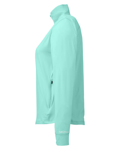 Nautica Ladies' Saltwater Quarter-Zip Pullover Nautica