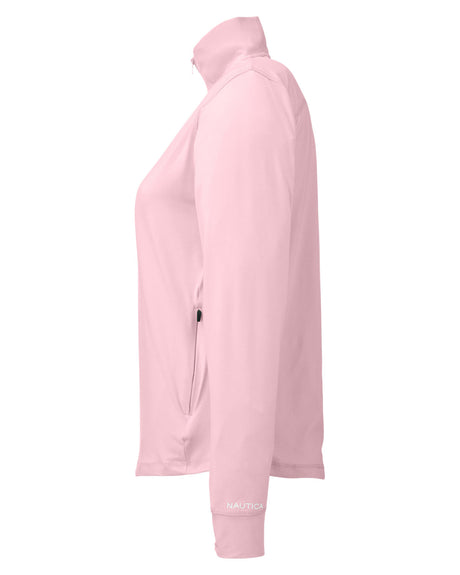 Nautica Ladies' Saltwater Quarter-Zip Pullover Nautica