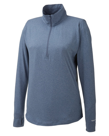 Nautica Ladies' Saltwater Quarter-Zip Pullover Nautica