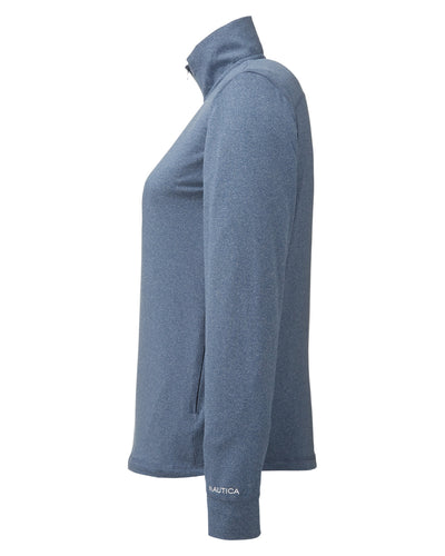 Nautica Ladies' Saltwater Quarter-Zip Pullover
