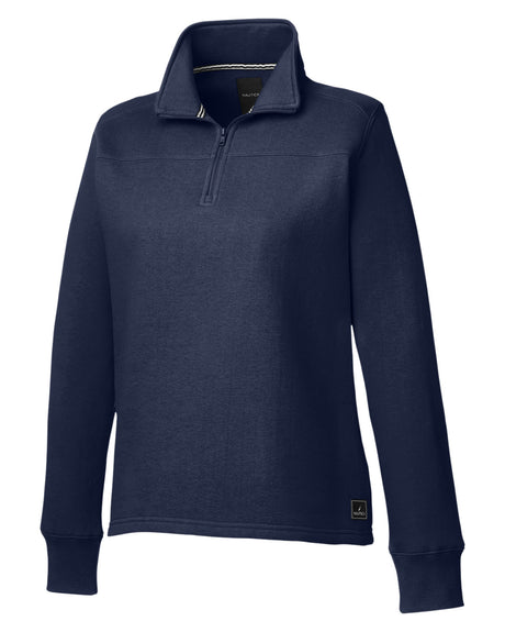 Nautica Ladies' Anchor Quarter-Zip Pullover Nautica