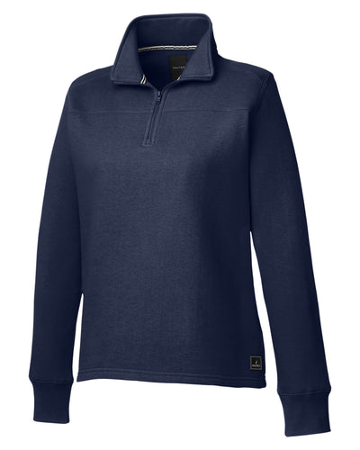 Nautica Ladies' Anchor Quarter-Zip Pullover