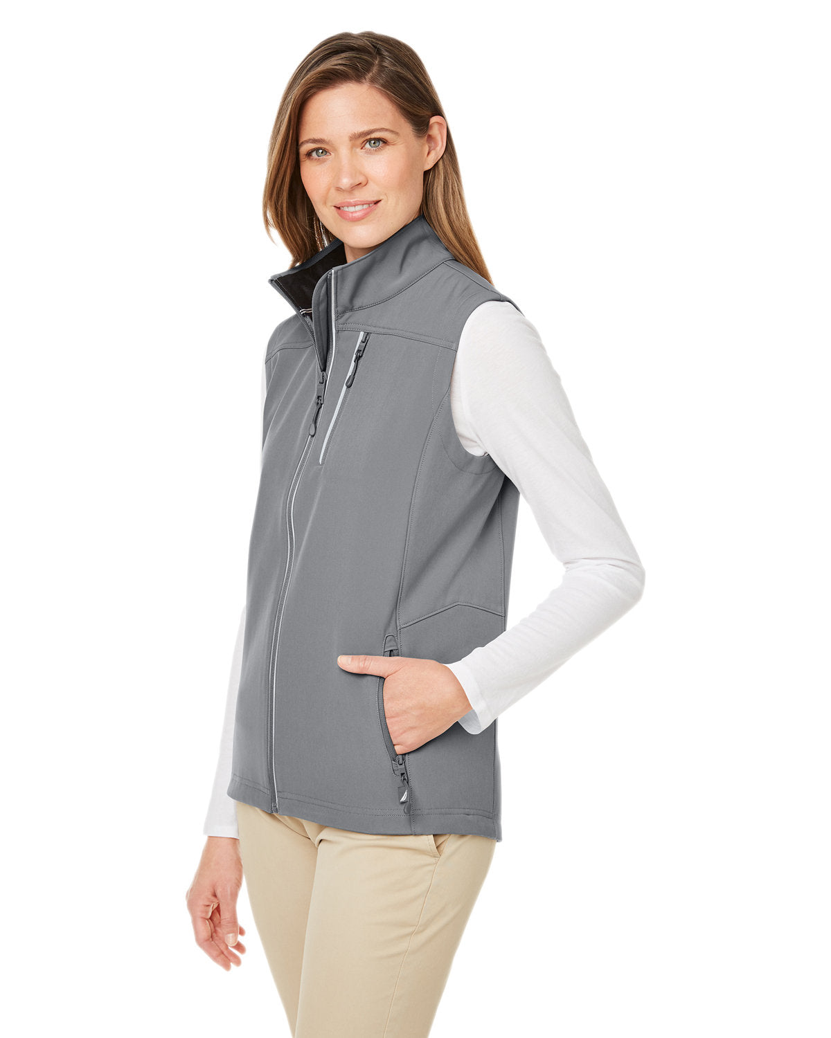 Nautica Ladies' Wavestorm Softshell Vest Nautica