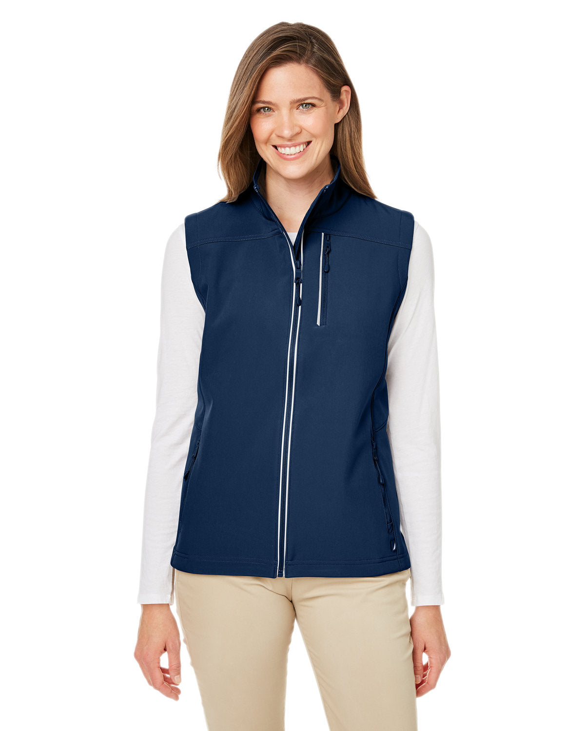 Nautica Ladies' Wavestorm Softshell Vest Nautica
