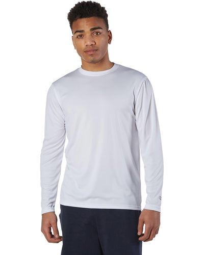 Champion Men's 4.1 oz. Double Dry® Long-Sleeve Interlock T-Shirt