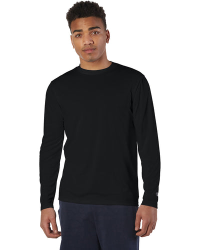 Champion Men's 4.1 oz. Double Dry® Long-Sleeve Interlock T-Shirt