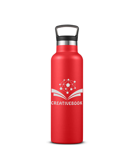 Columbia 21oz Double-Wall Vacuum Bottle With Loop Top Columbia