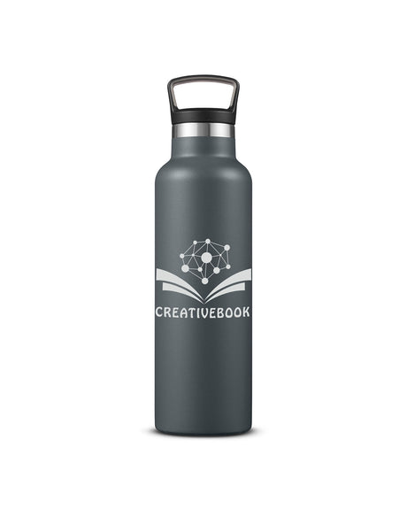 Columbia 21oz Double-Wall Vacuum Bottle With Loop Top Columbia