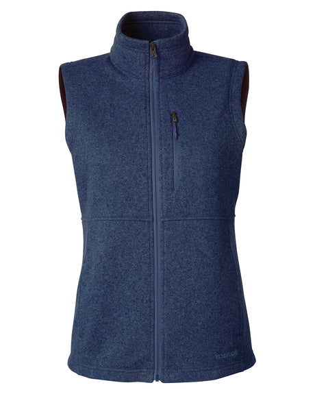 Marmot Ladies' Dropline Sweater Fleece Vest Marmot