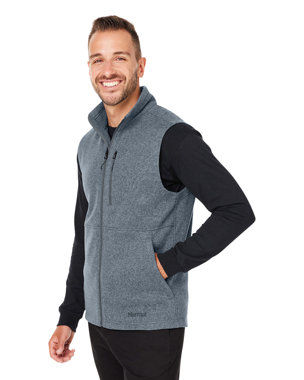 Marmot Men's Dropline Sweater Fleece Vest Marmot