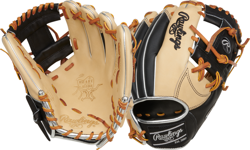Rawlings Heart of the Hide R2G 11.5" Infield Baseball Glove: RPRORNP4-2CB