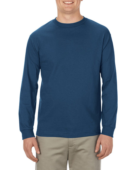 American Apparel Heavyweight Unisex Long Sleeve T-Shirt 1304W Mens Apparel Shirts & Tops