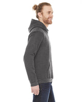 American Apparel Unisex Flex Fleece Drop Shoulder Pullover Hoodie American Apparel