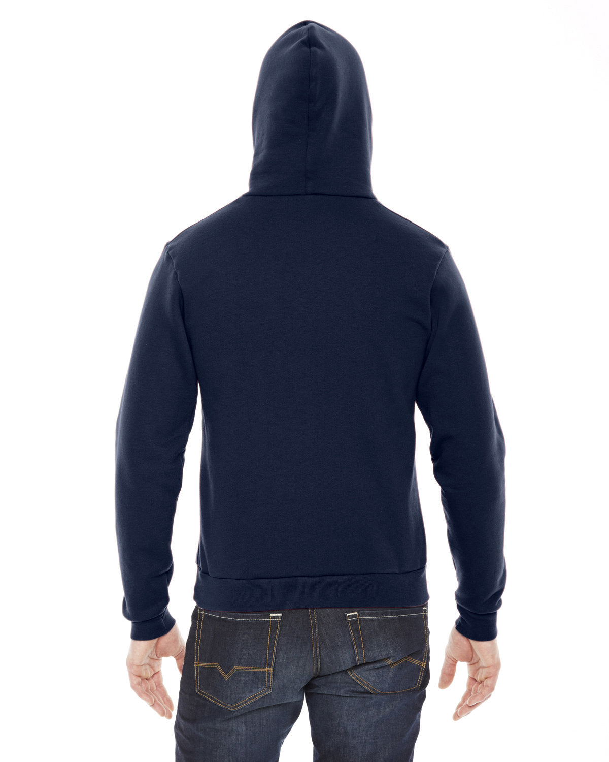 American Apparel Unisex Flex Fleece Drop Shoulder Pullover Hoodie American Apparel